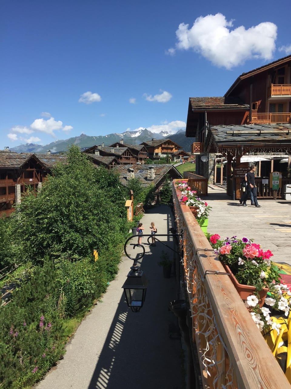 St. Foy Station in summer