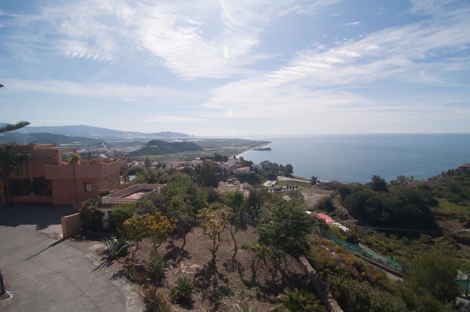 Views from the upper terrace 