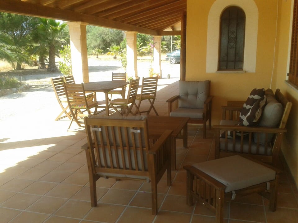 Terrace Sofa and Table