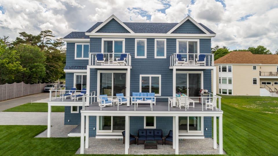 Front View - 3500 Square Feet of Beach Front Luxury and Amenities awaits you