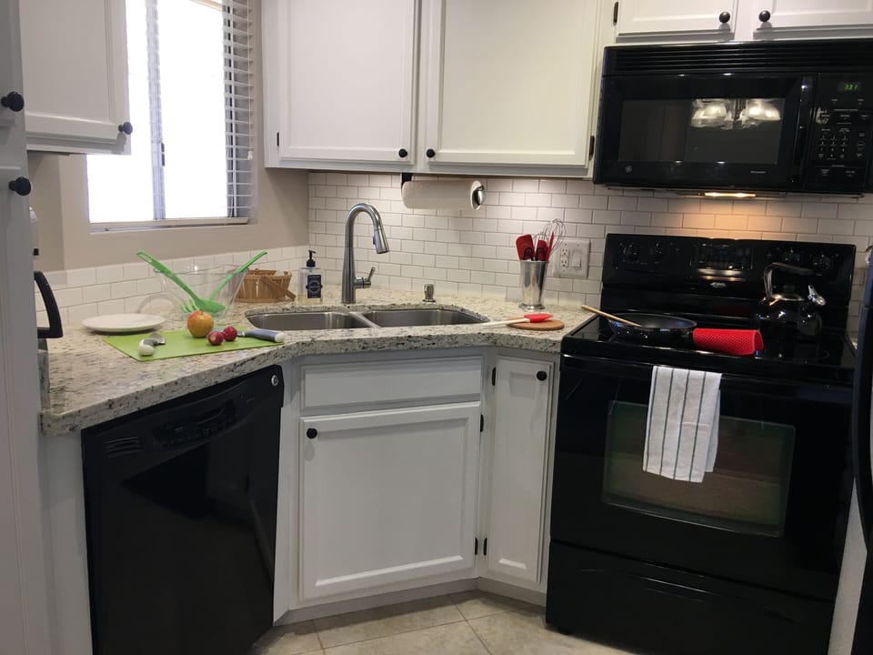 Well stocked kitchen