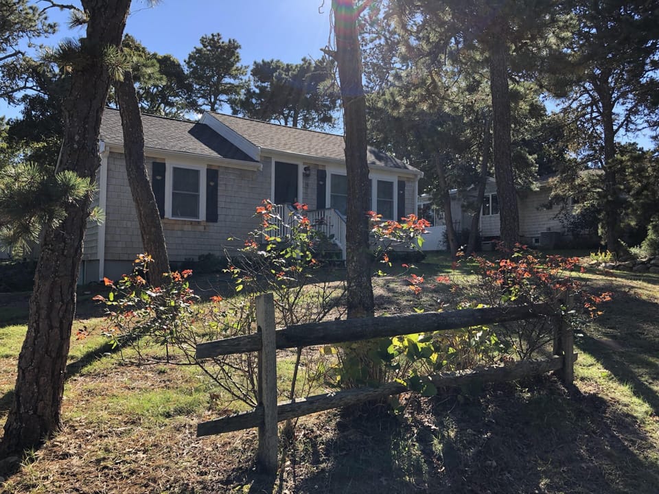 Peaceful, woodsy neighborhood near the beach
