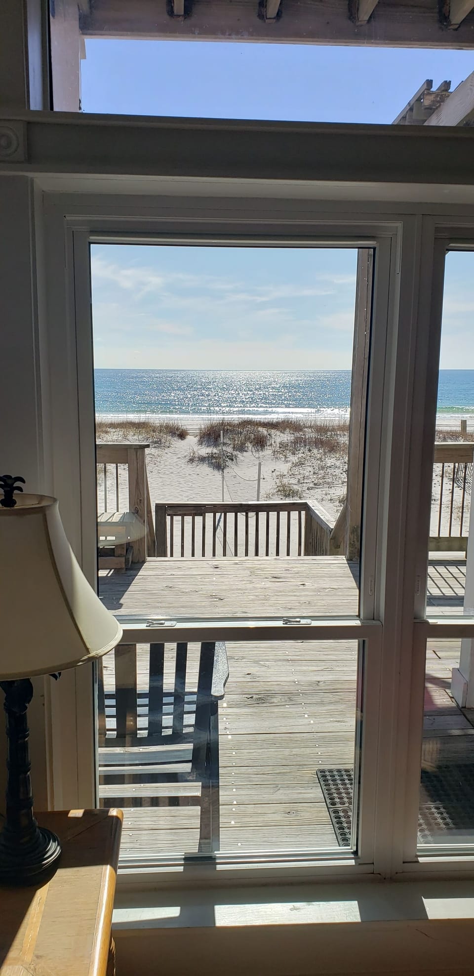 your view from the living room 