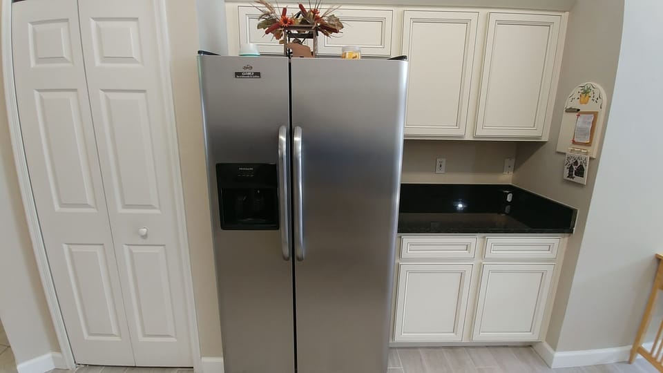 Oversized Fridge with Ice Maker