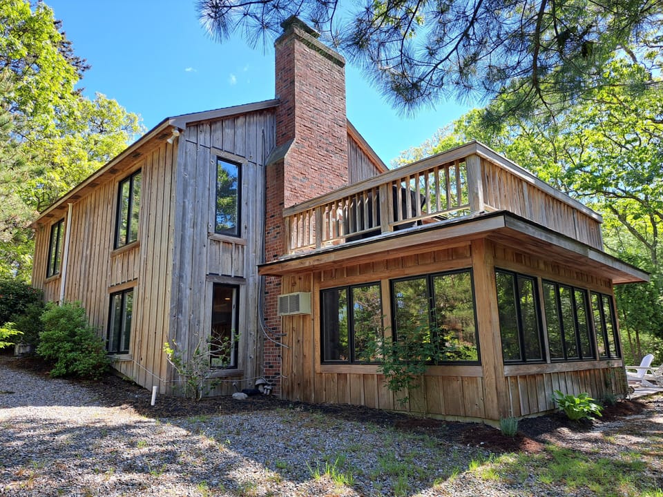 Back of House with Sunroom