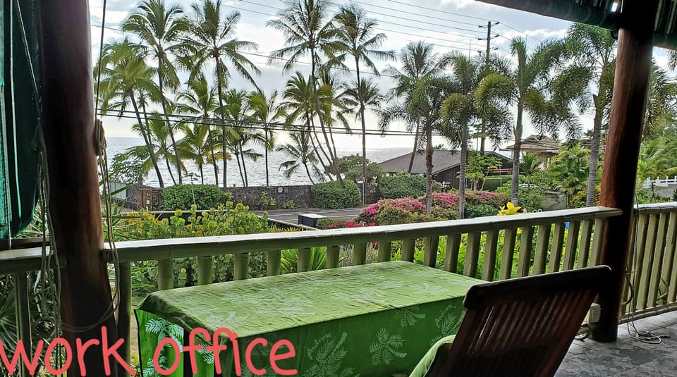 Here is your Paradise Office. Doesn't get much better than this. : )  