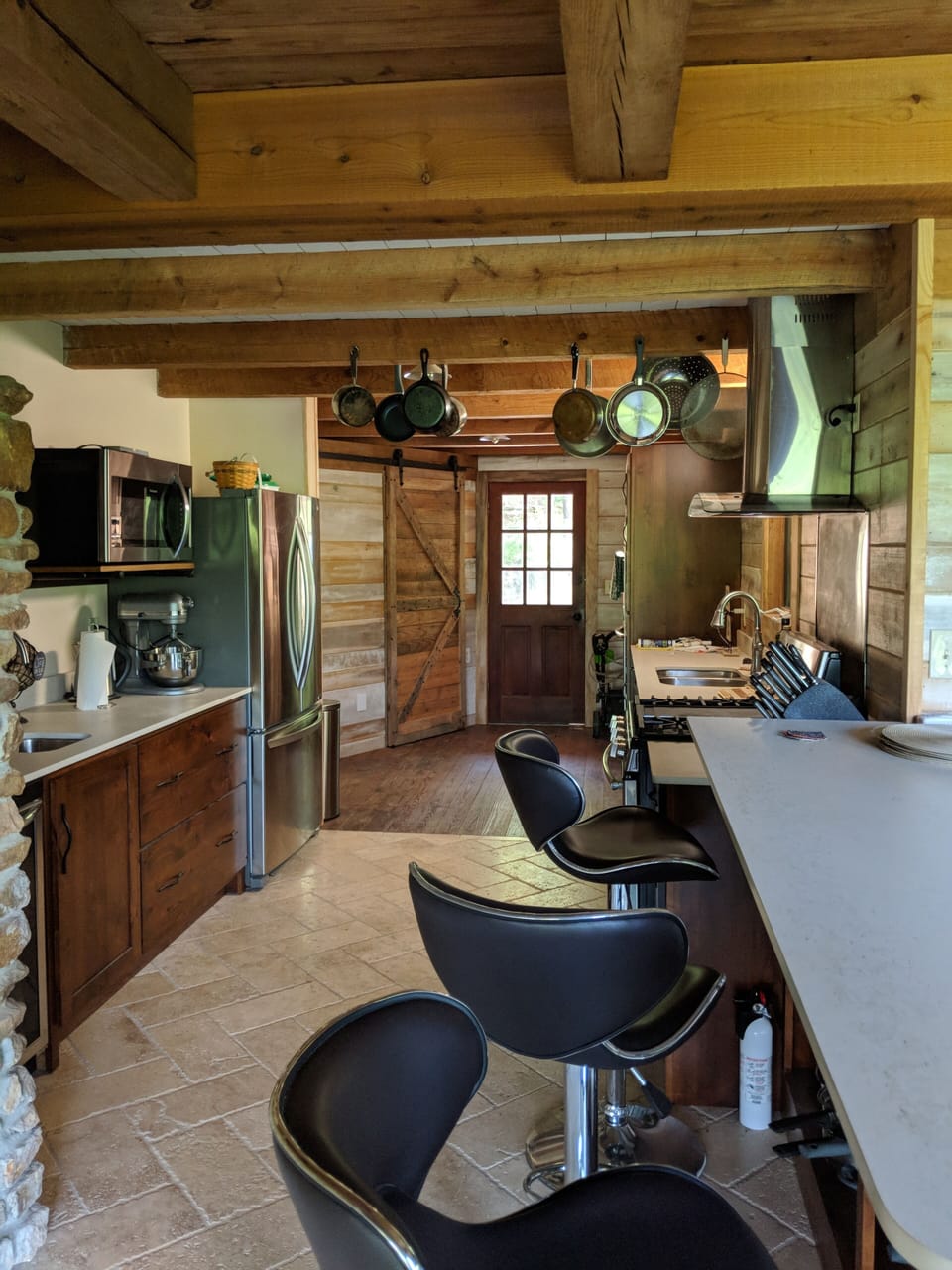 entrance at kitchen
