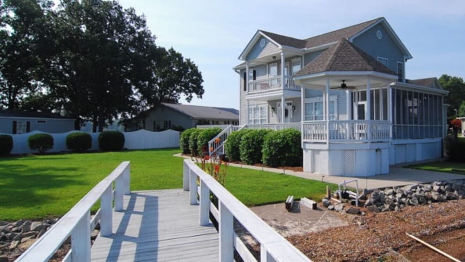 Dock View of House