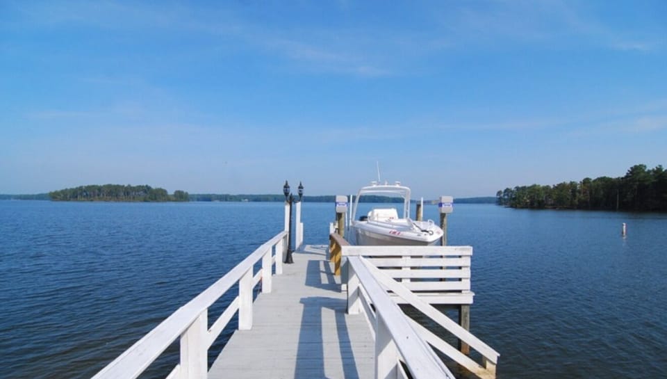 Dock view to lake