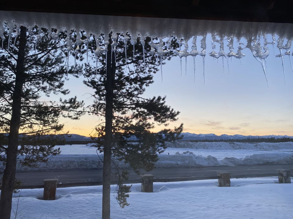 Winter view from Great Room