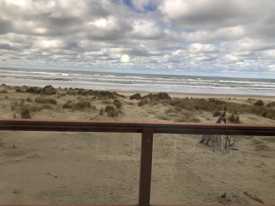 View off upstairs deck.  Amazing Sunsets.