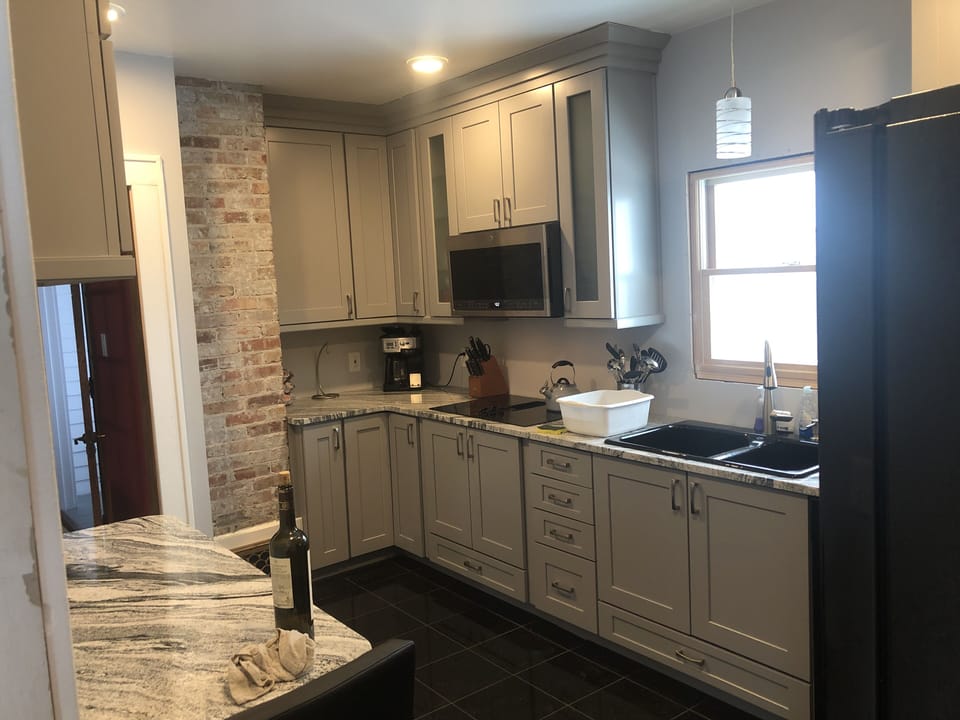Newly remodeled kitchen