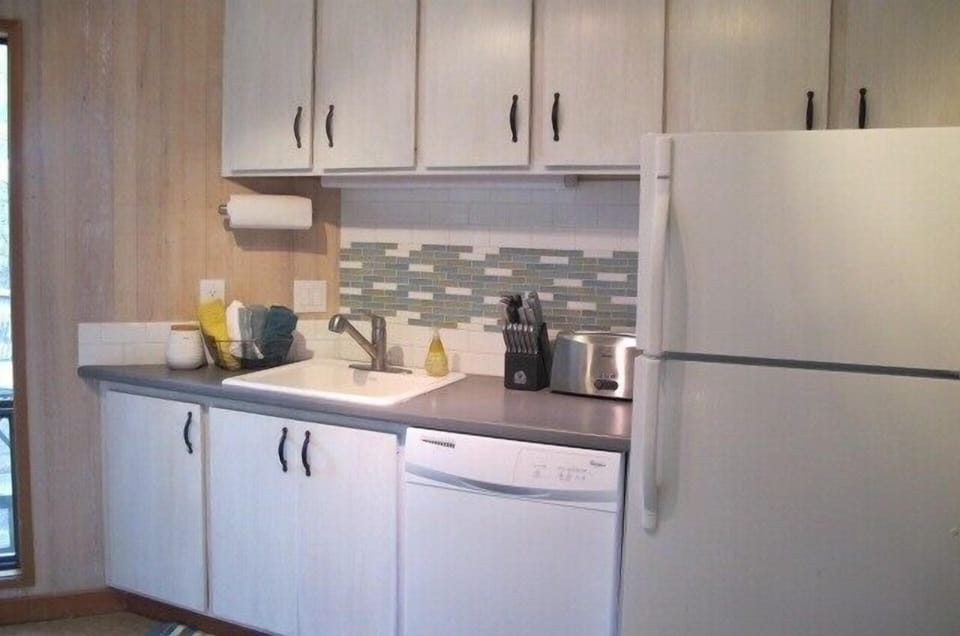 Kitchen with silverware, plates, pans, knives....etc!
