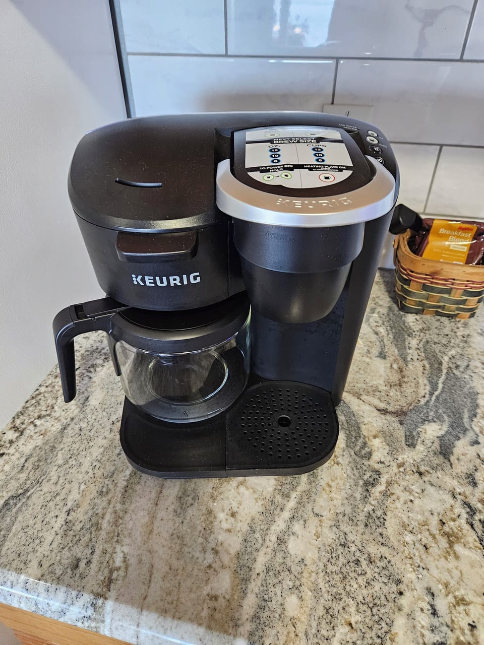 Pod or grounds Keurig