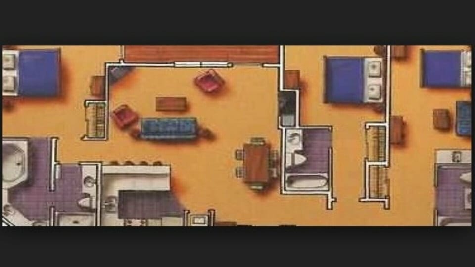 Floor plan for penthouse...