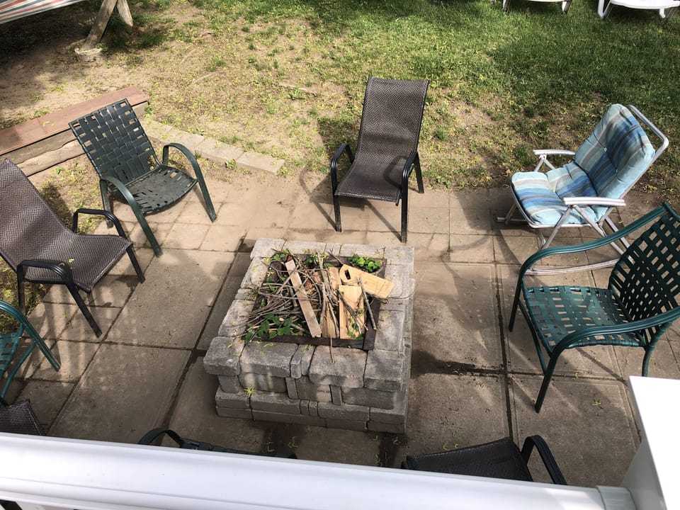 Fire pit area