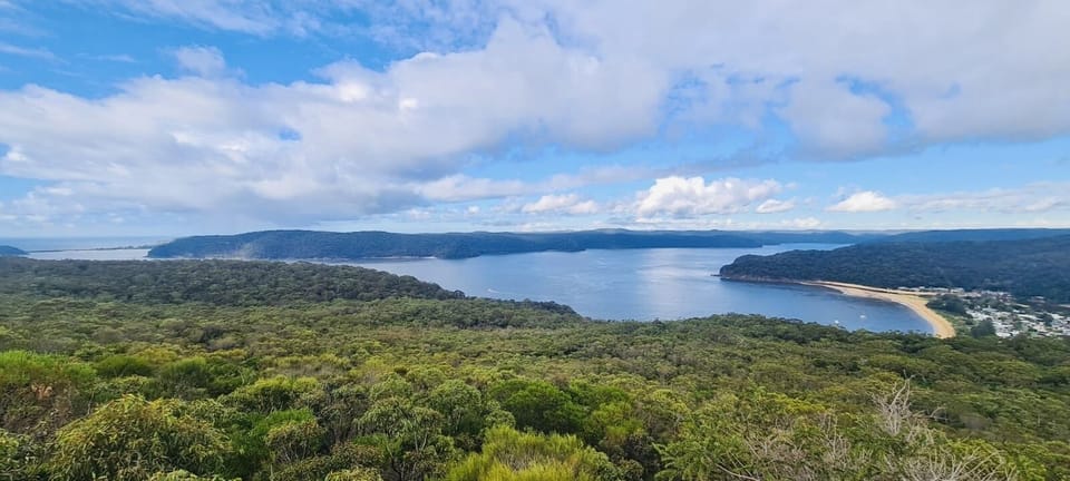 View from the bushwalk accessible from Patonga