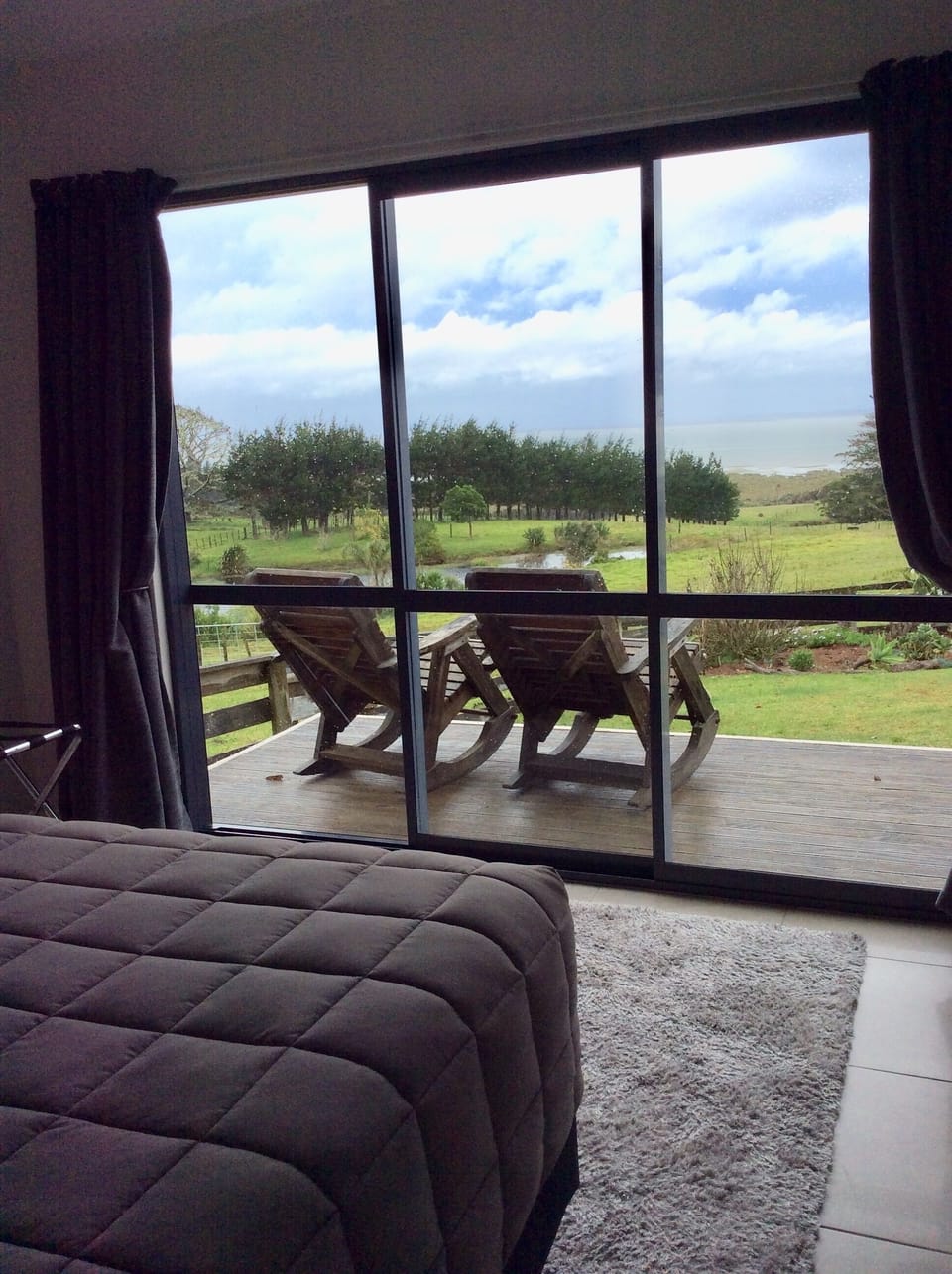 View from master bedroom