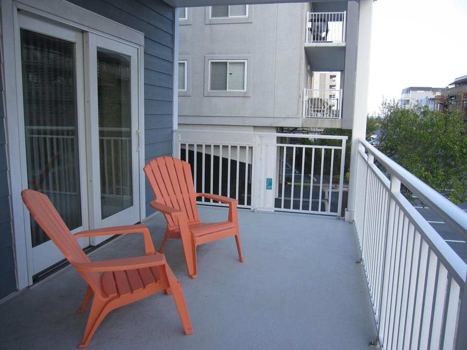 Balcony View towards the ocean