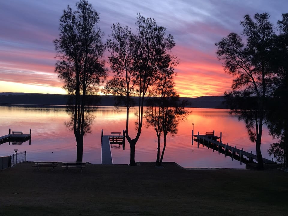 One of our beautiful sunsets 