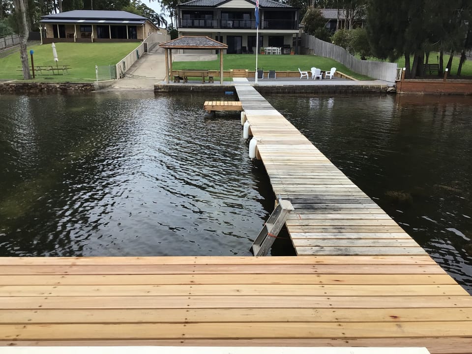View from the jetty 