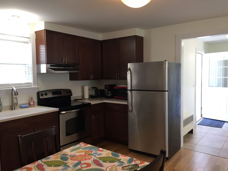 Fully stocked kitchen