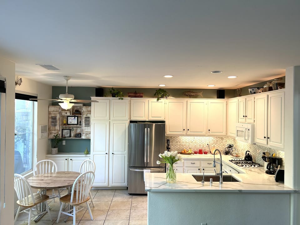 Kitchen view from Family Room