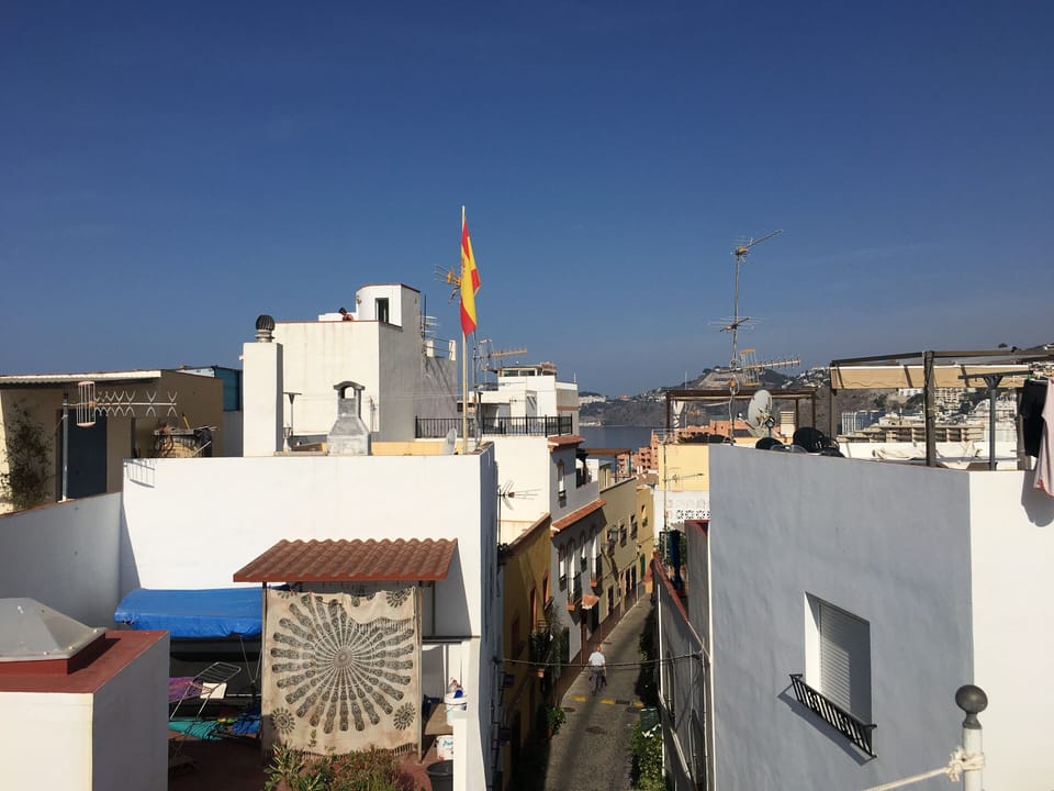 Stunning views from the private sunny terrace