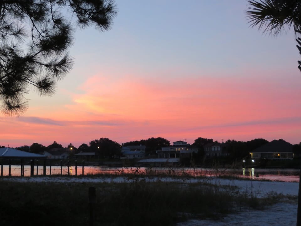Sunset View From Patio