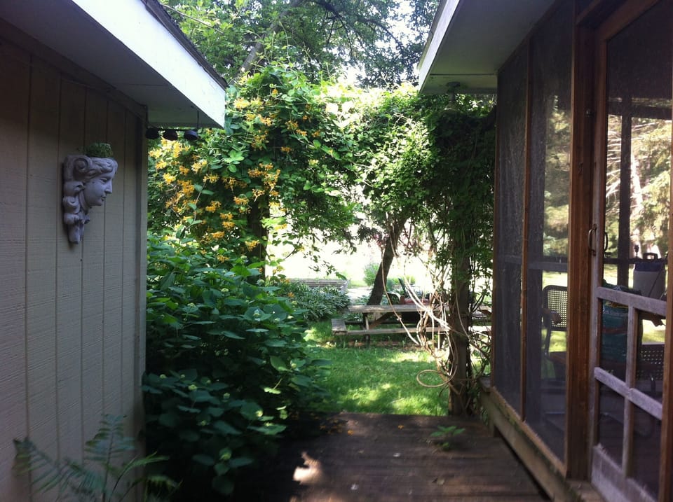 Entrance to land