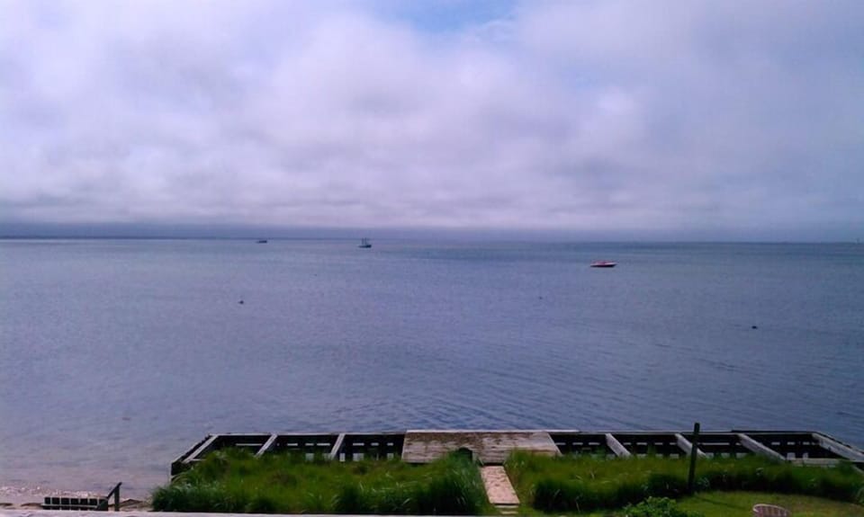 View from master bedroom deck.