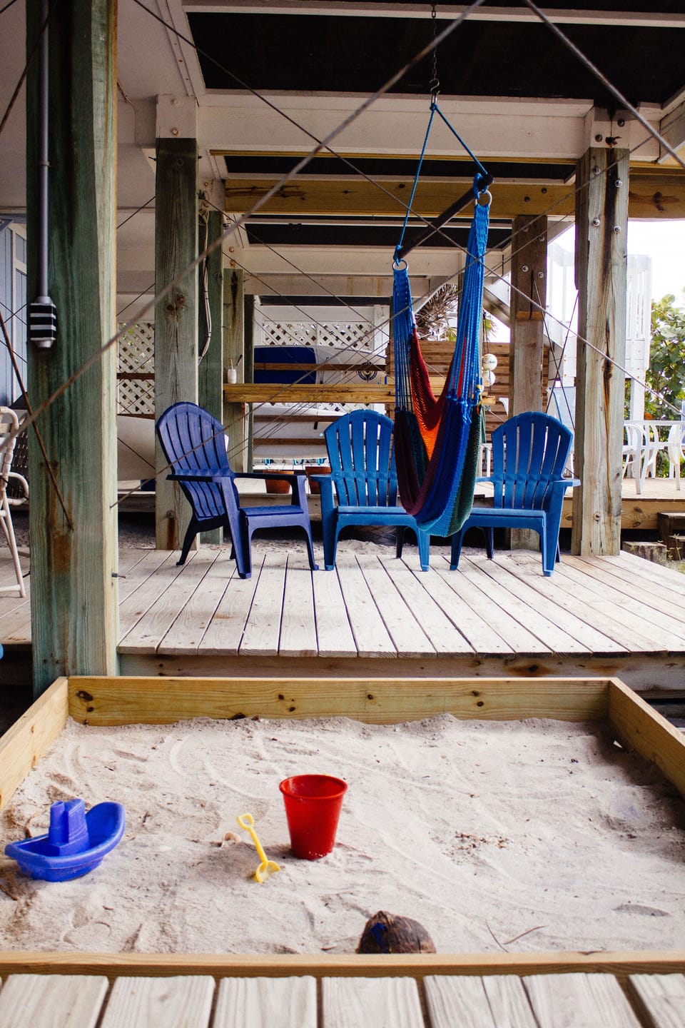 My grand daughters sandbox!