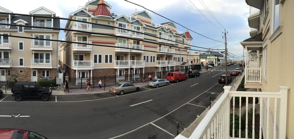 2nd floor balcony, outside of the living room