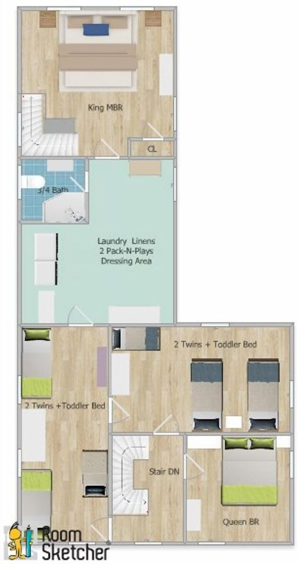 Floor plan 2nd Floor