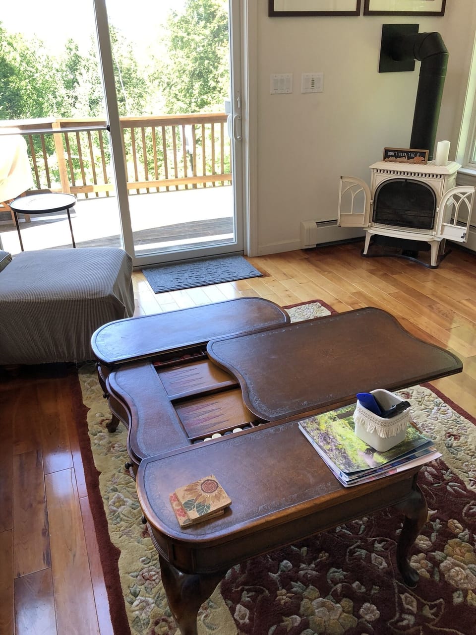 Coffee table is also a game table