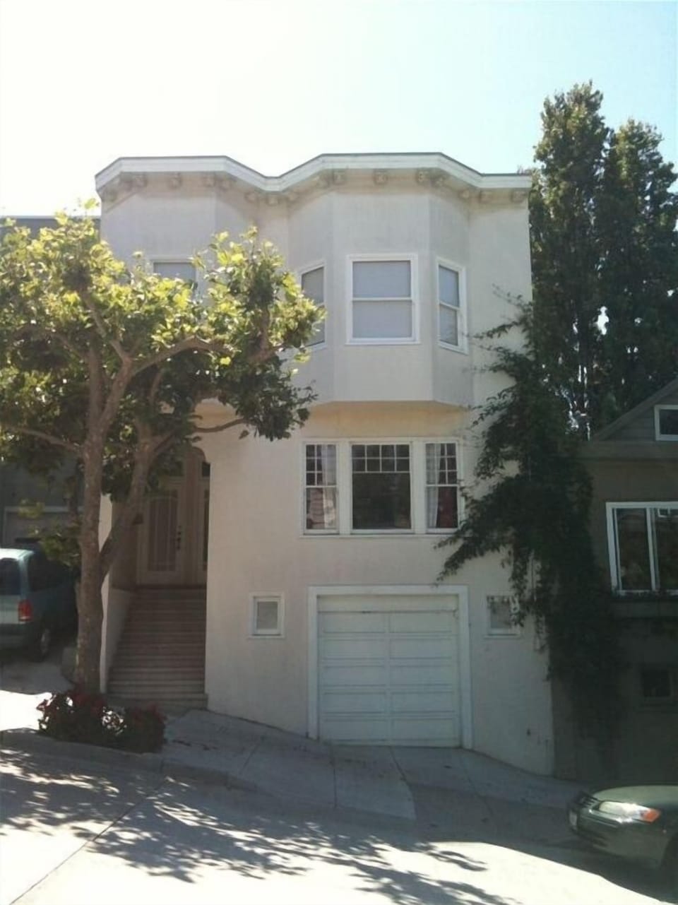 Flat is Upper Unit in an Edwardian Style Building