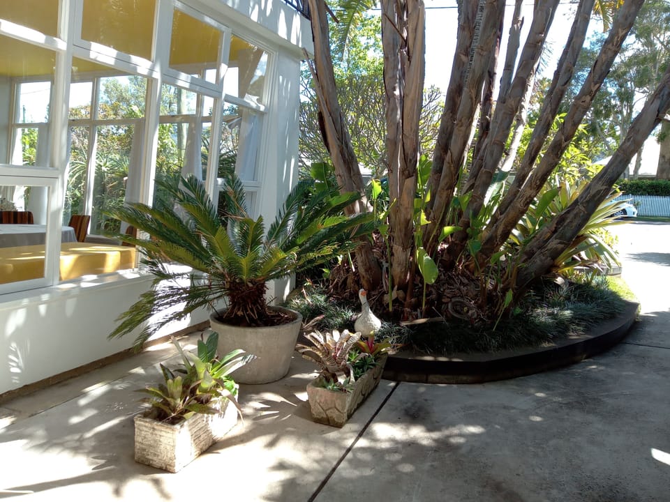 outside of dinning room
