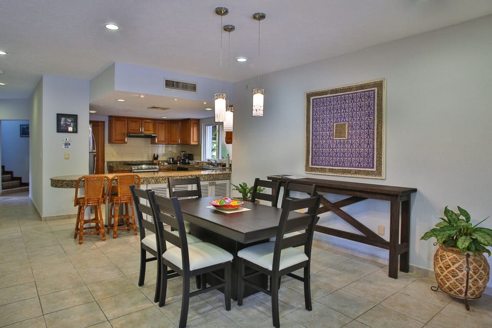 Inside dining area