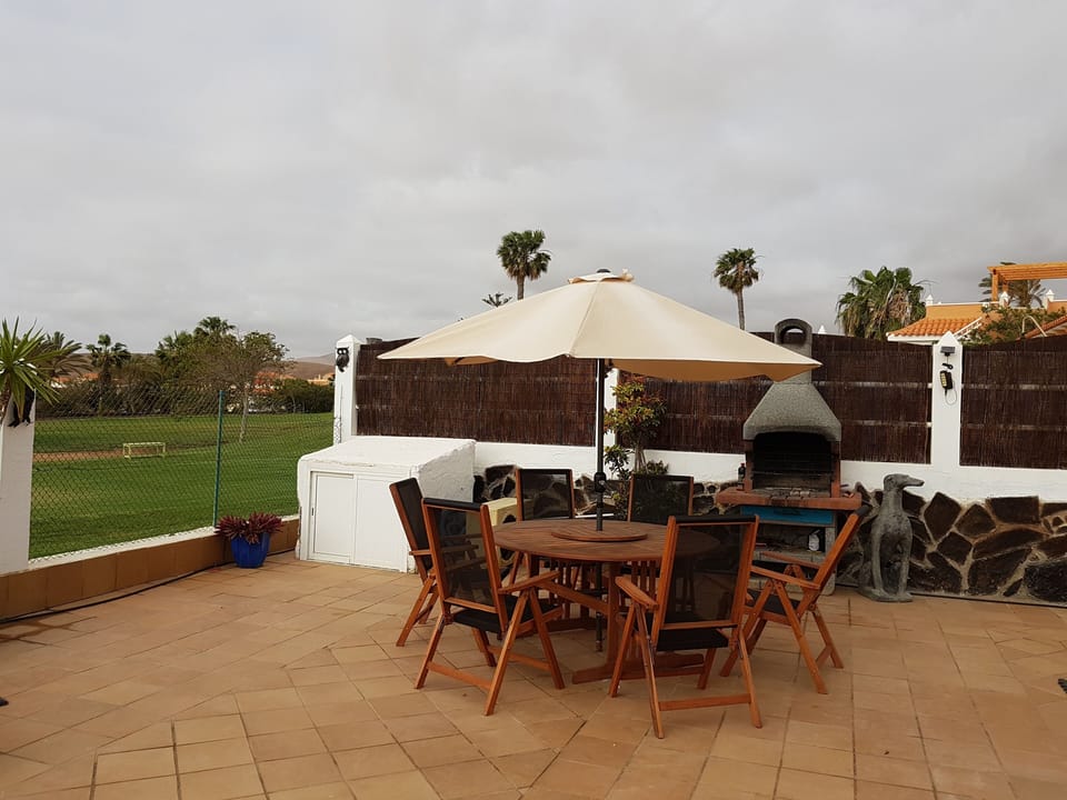 BBQ Seating Area