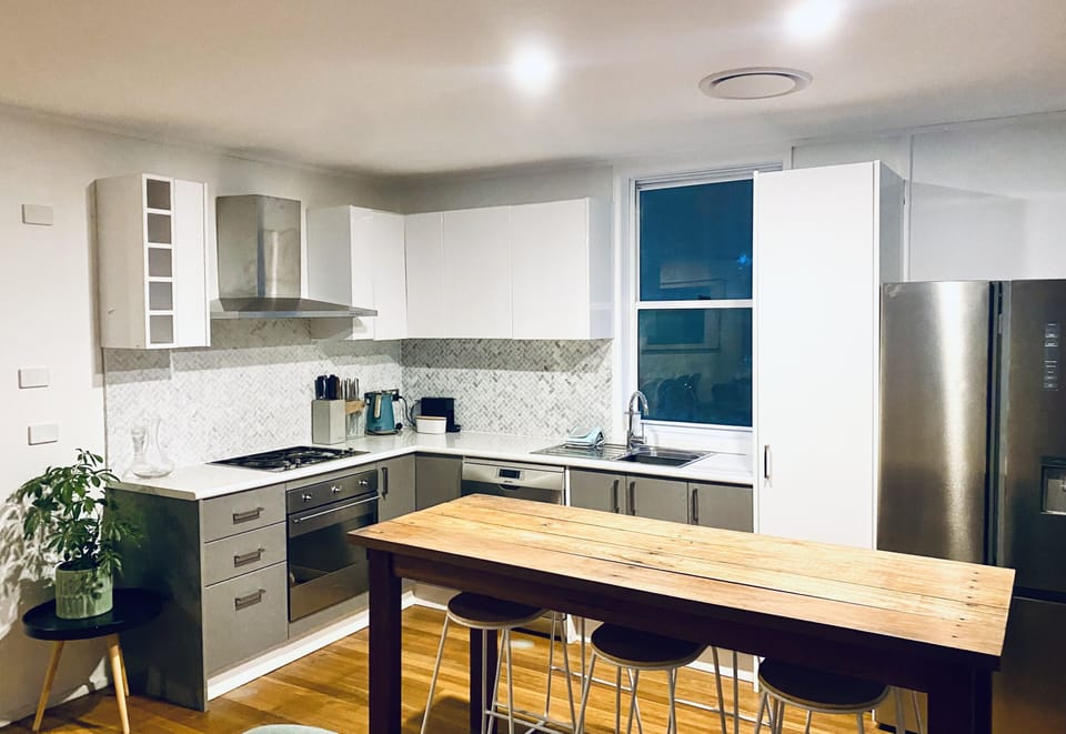 Upstairs kitchen