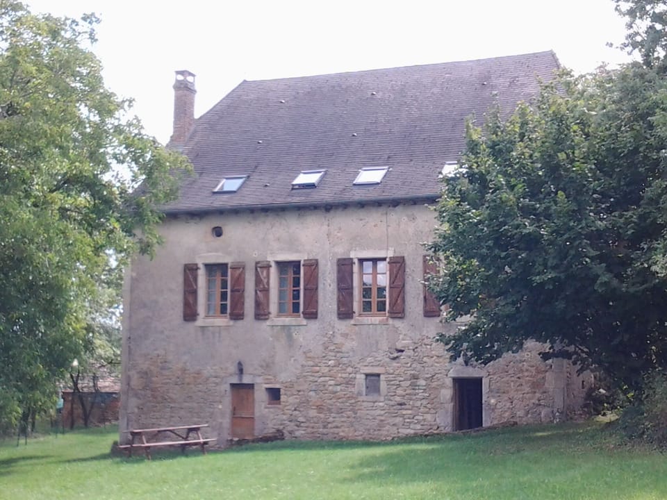 The back of the house.