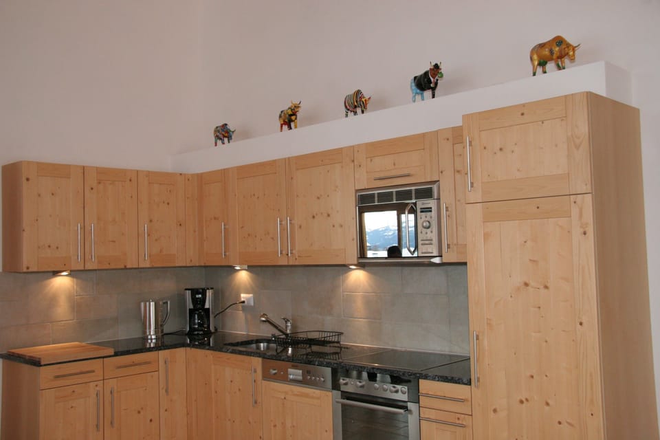 Kitchen areas are fully equipped