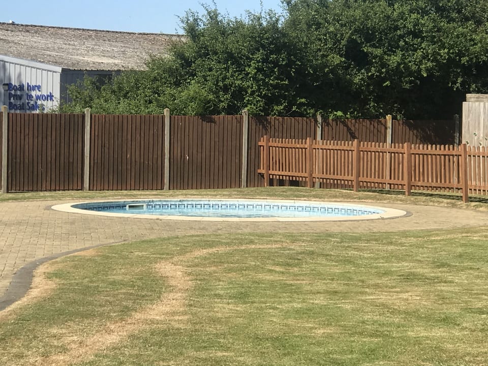 Heated children’s pool