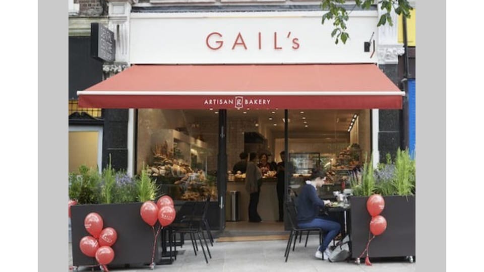 Cafes/restaurants are 7-10 min walk away