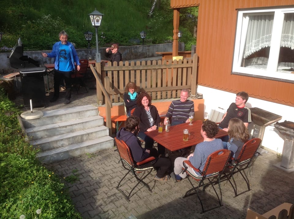 Outdoor dining
