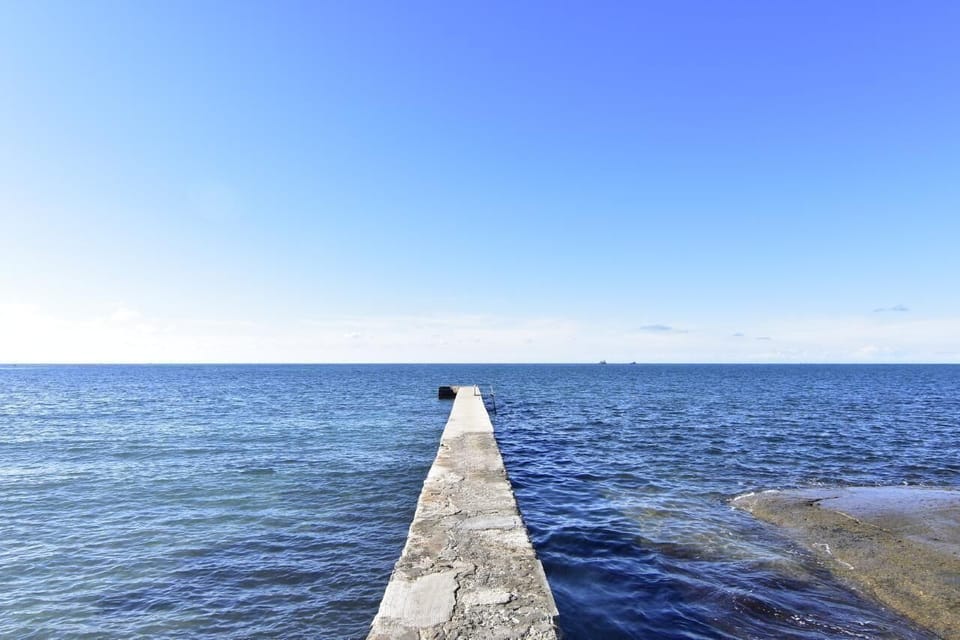 The small pier of Punta beach