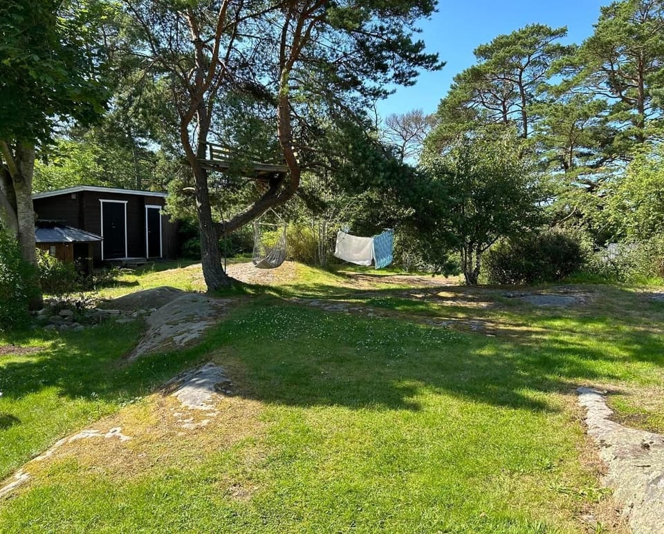 Large natural garden