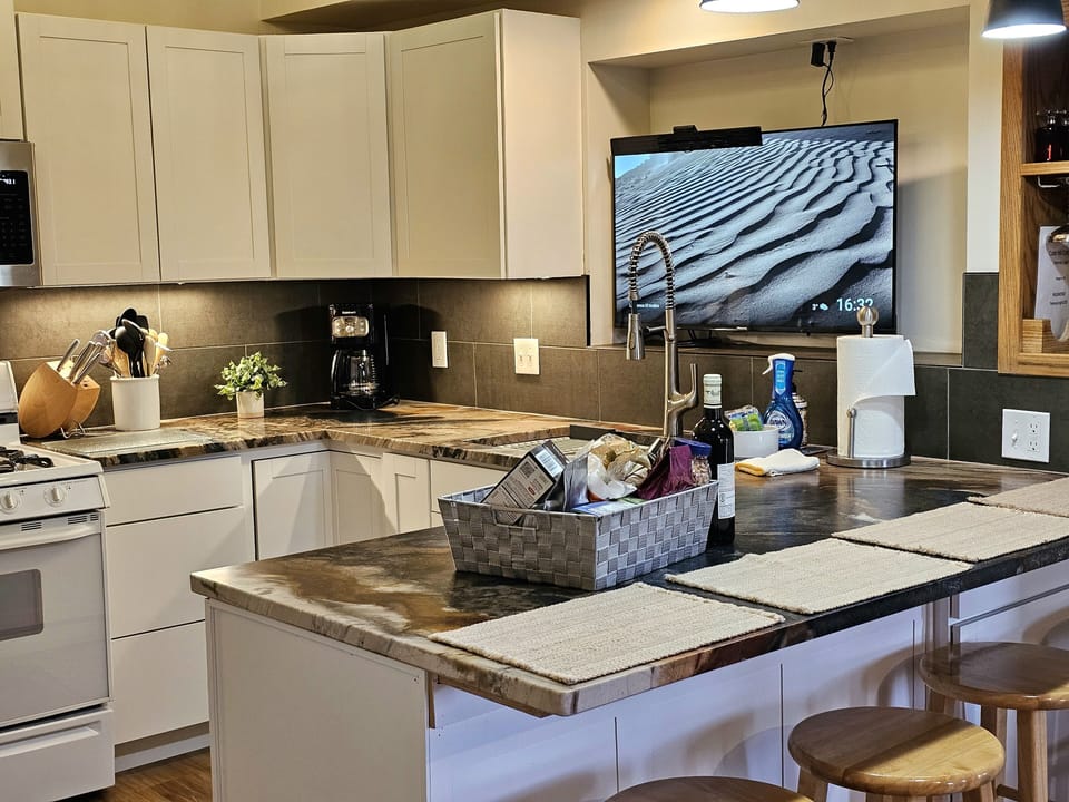 Newly remodeled kitchen