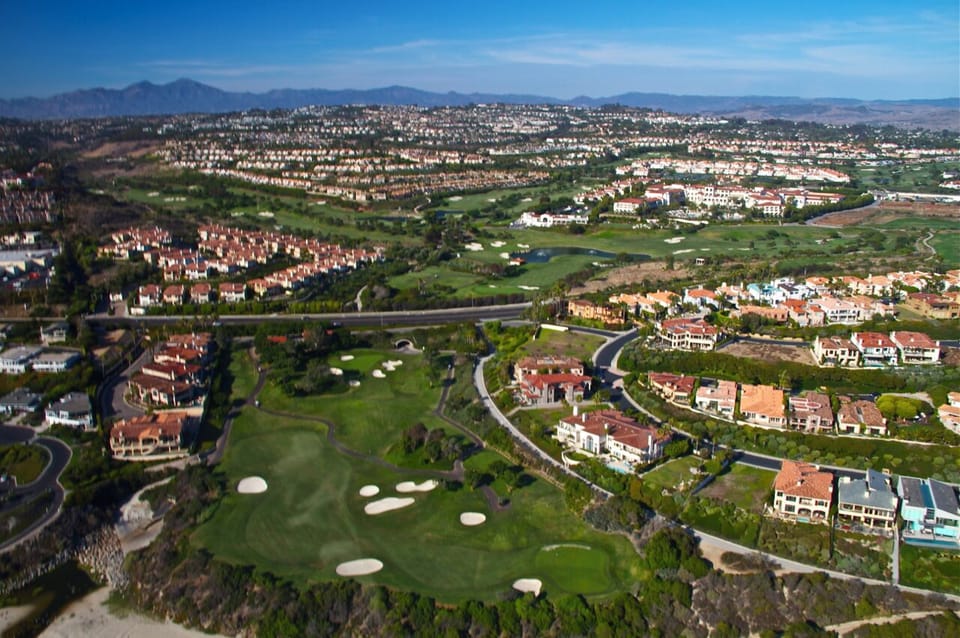 Aerial view of St. Regis and Links at Monarch Beach