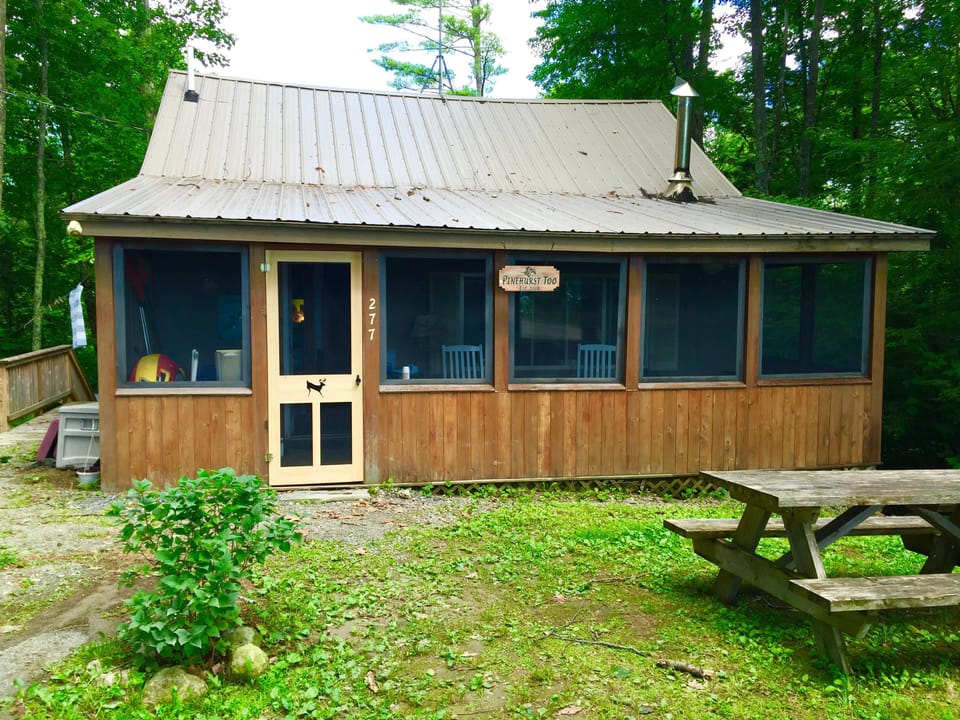 Front of cottage facing Sand Pond, 2015
